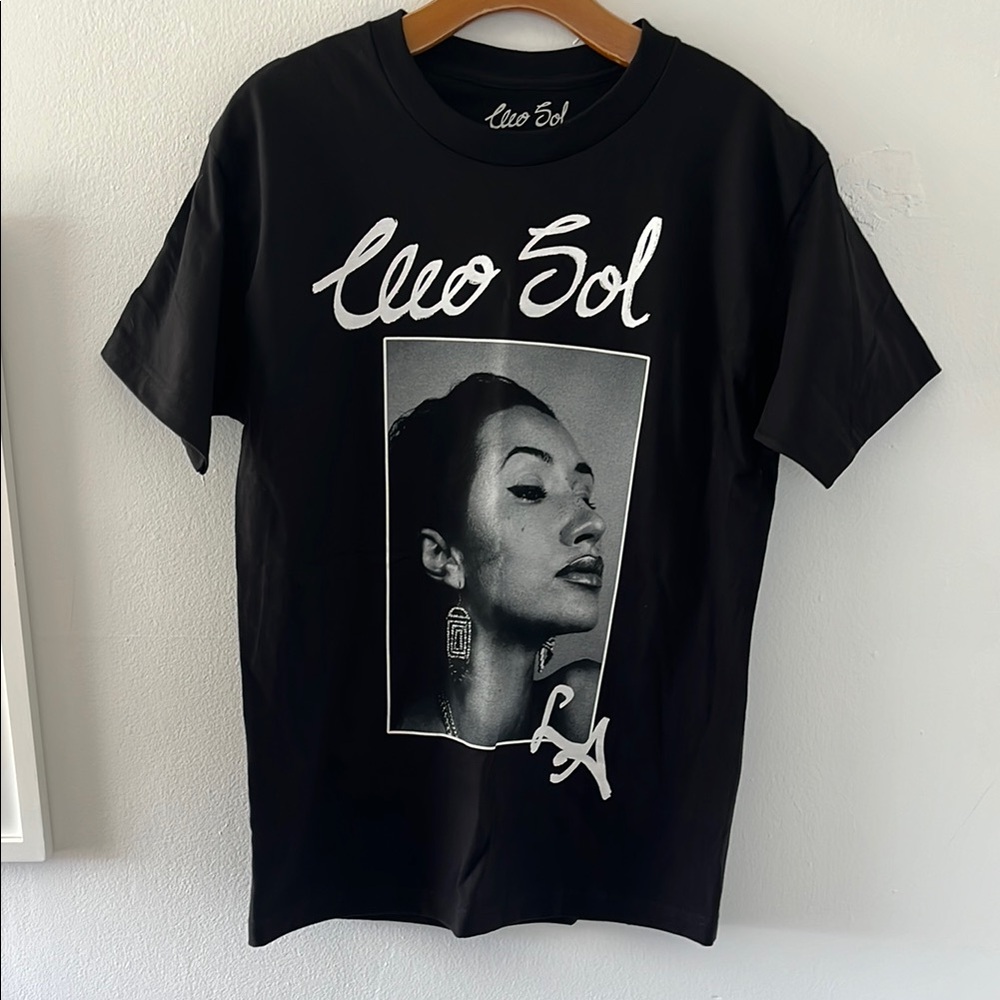 Cleo Sol Black Graphic T-Shirt